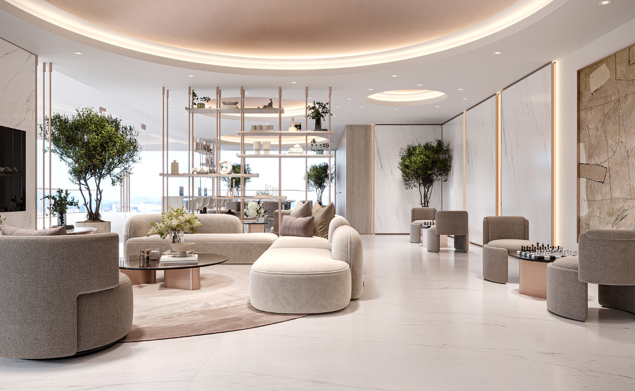 Elegant open shelving styled by Home interior design expert