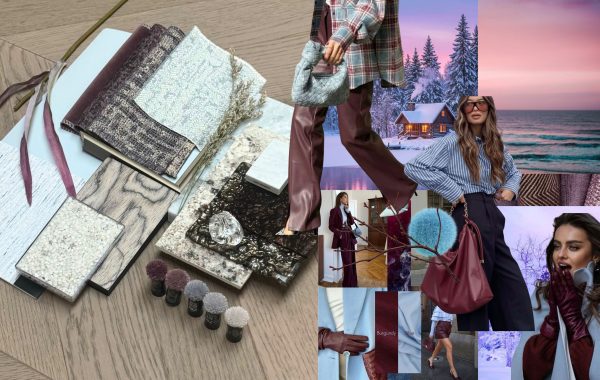 Winter interior mood board inspired by design in Dubai
